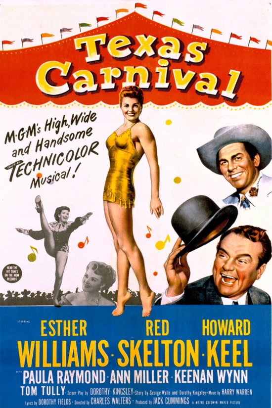 L'affiche du film Texas Carnival