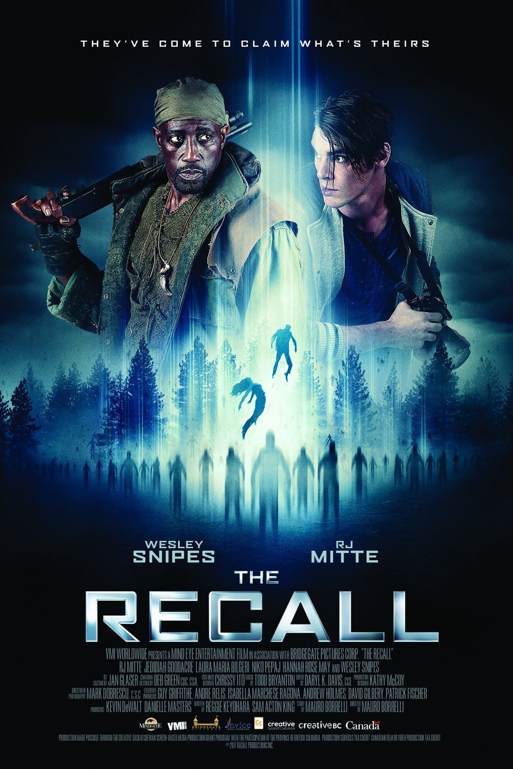 L'affiche du film The Recall