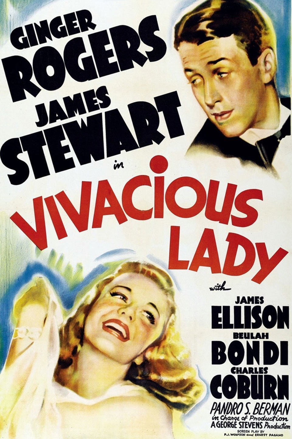 L'affiche du film Vivacious Lady