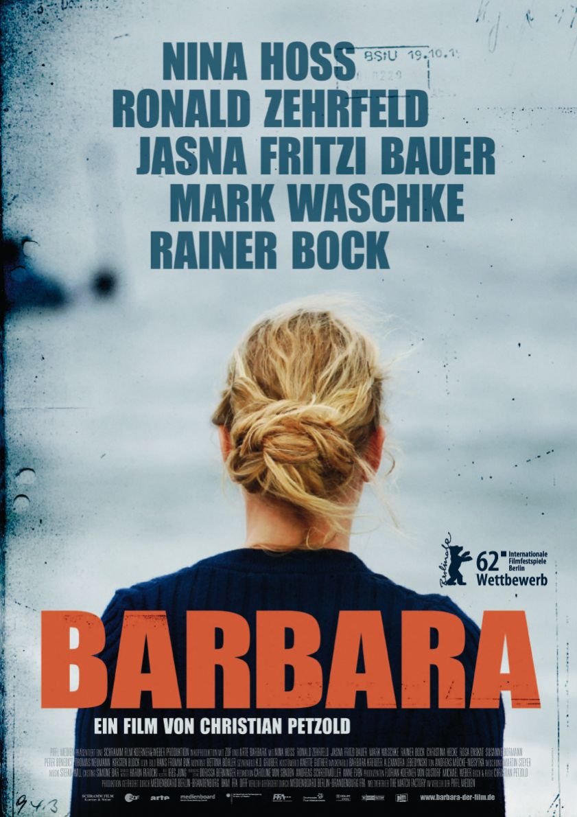 L'affiche originale du film Barbara en allemand