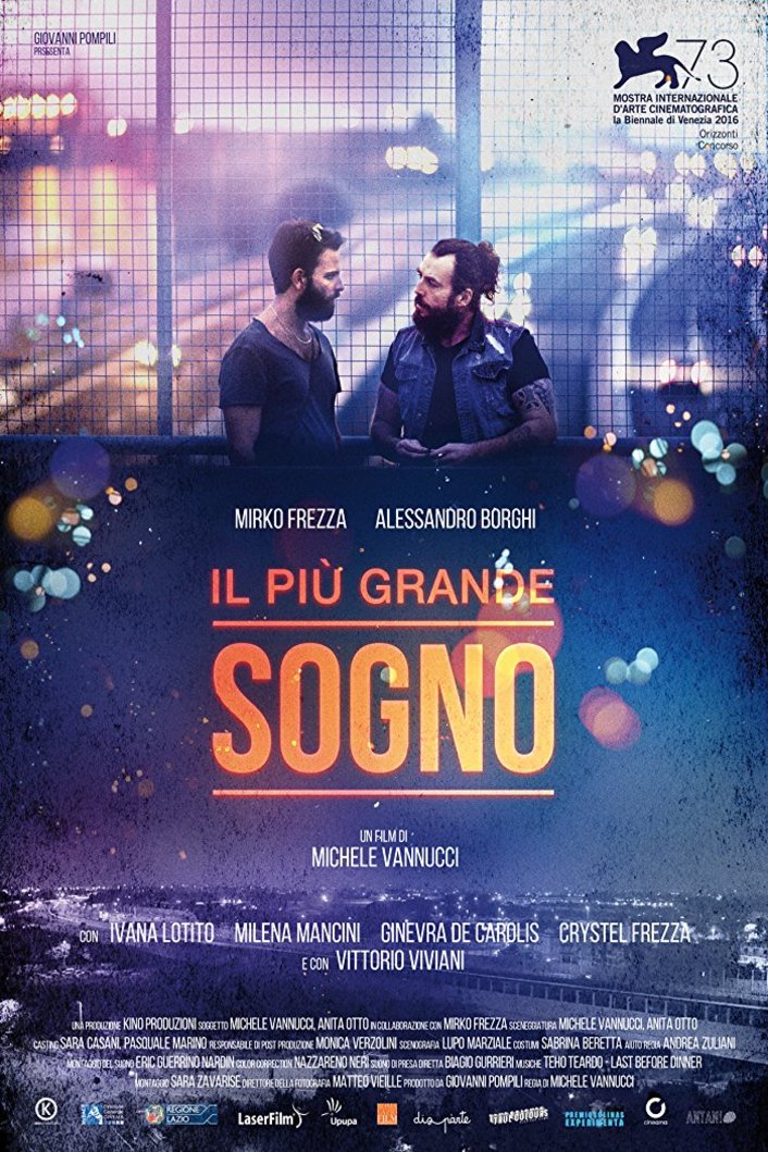 L'affiche originale du film Il più grande sogno en italien