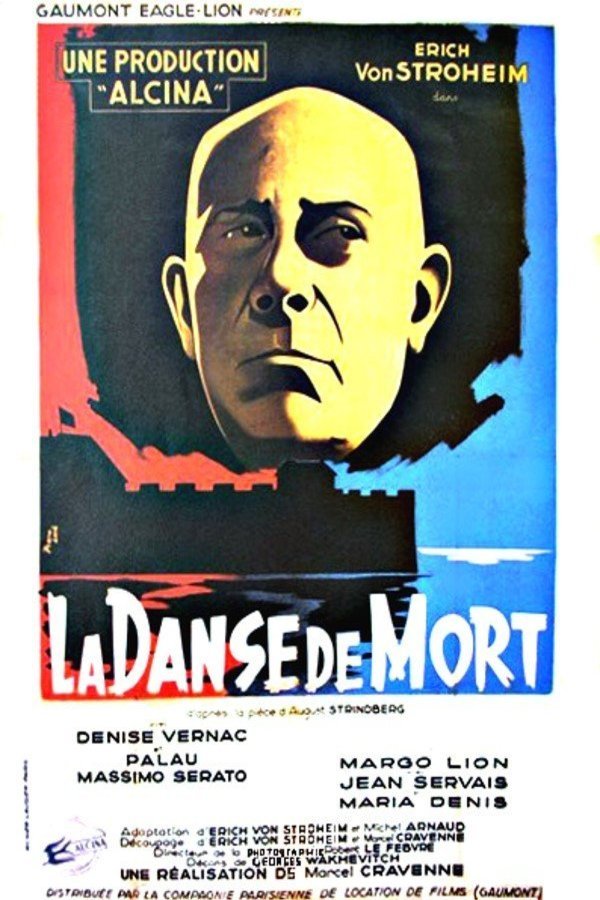 Italian poster of the movie La danse de mort