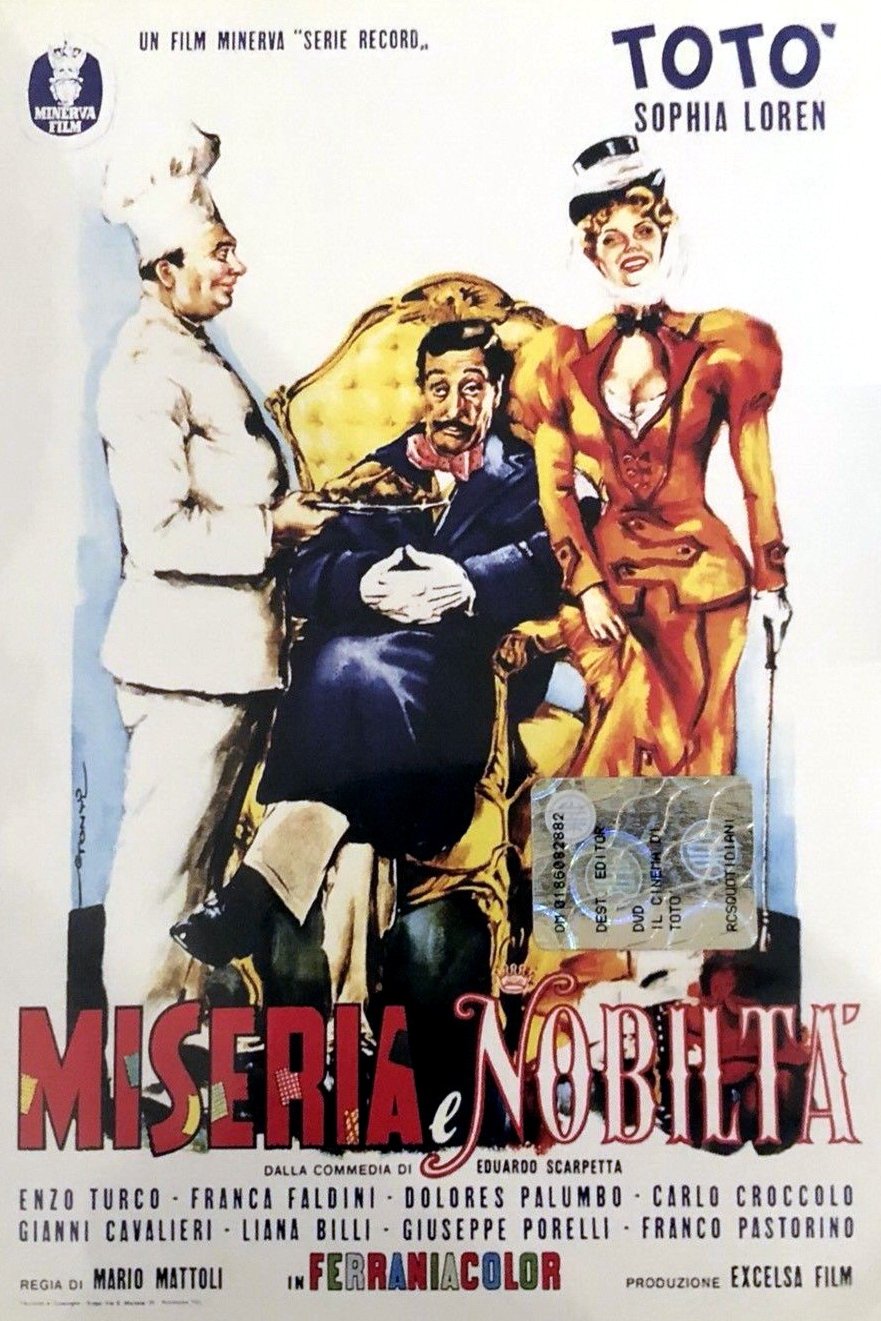 L'affiche du film Miseria e nobiltà