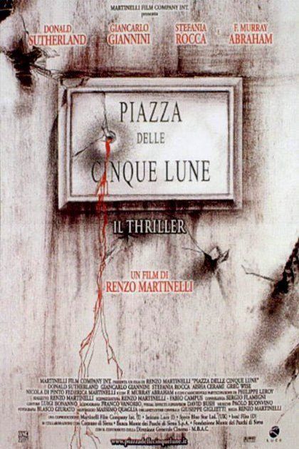 L'affiche originale du film Five Moons Square en italien