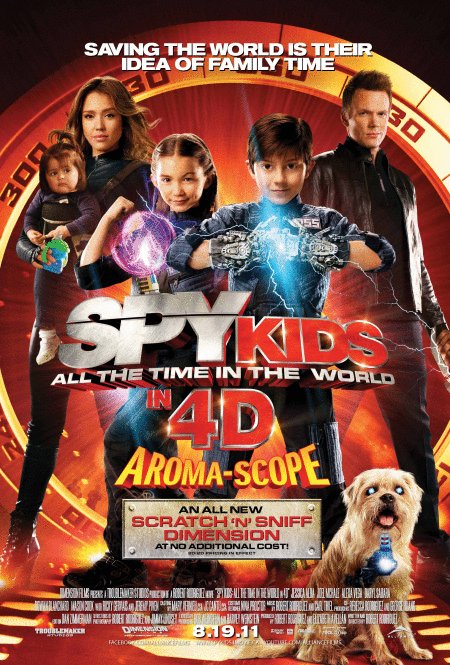 L'affiche du film Spy Kids 4: All the Time in the World