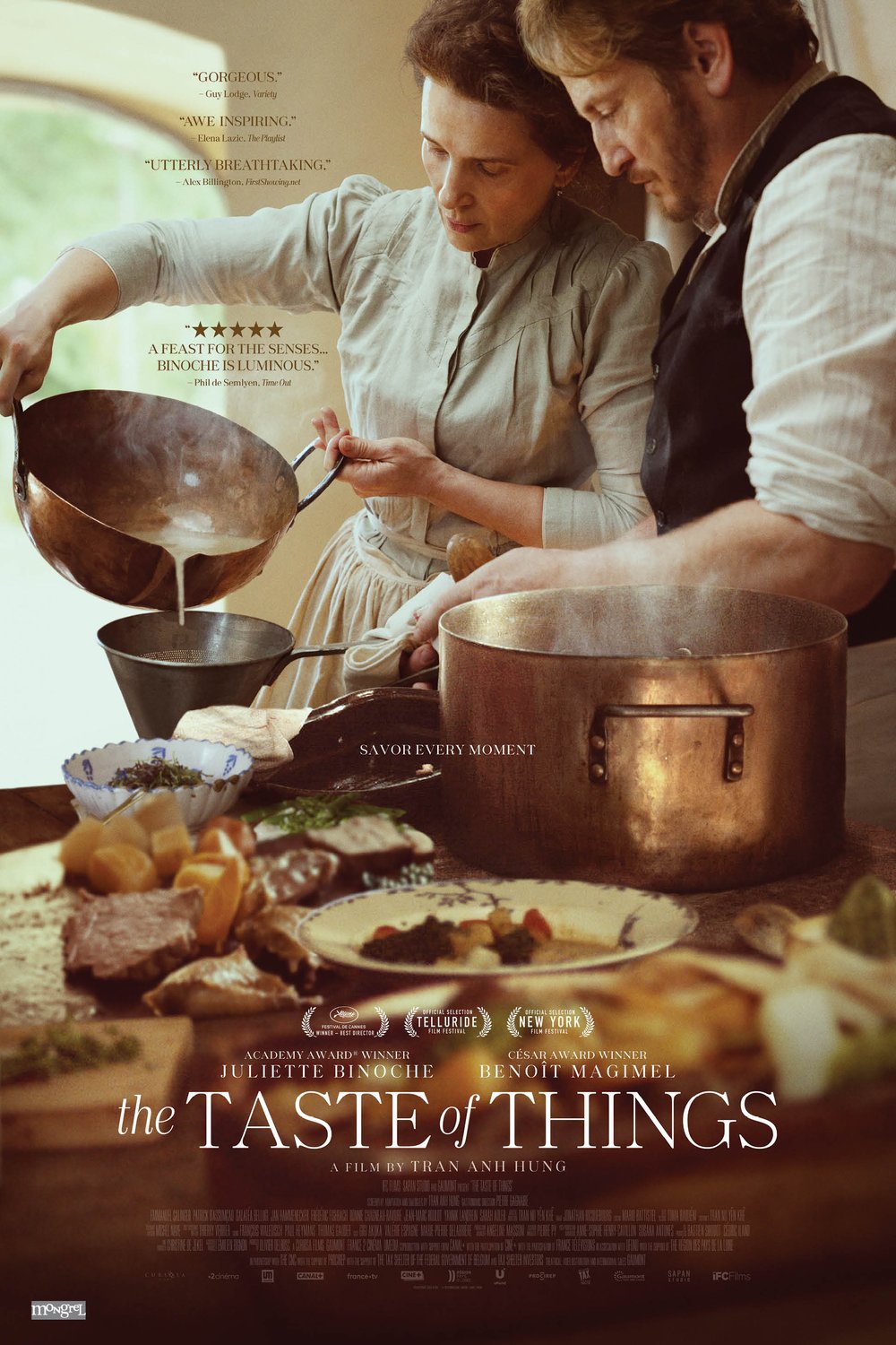 L'affiche du film The Taste of Things