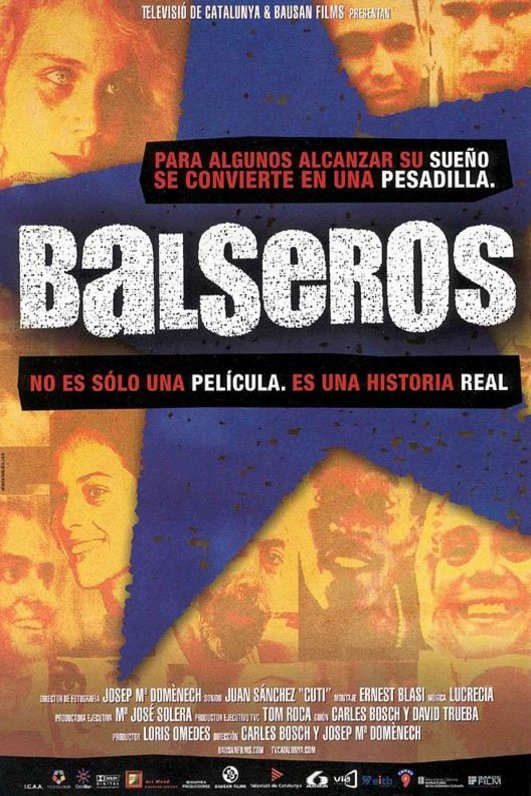 L'affiche originale du film Cuban Rafters en espagnol