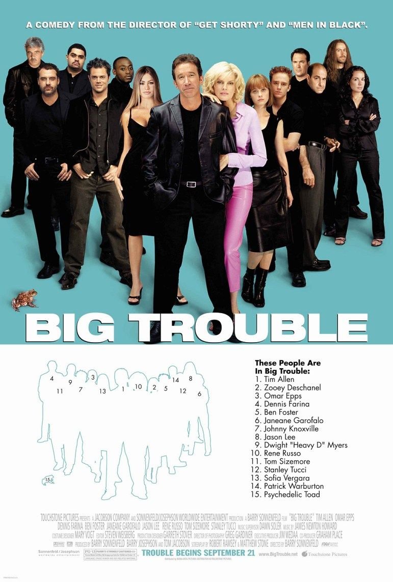 L'affiche du film Big Trouble