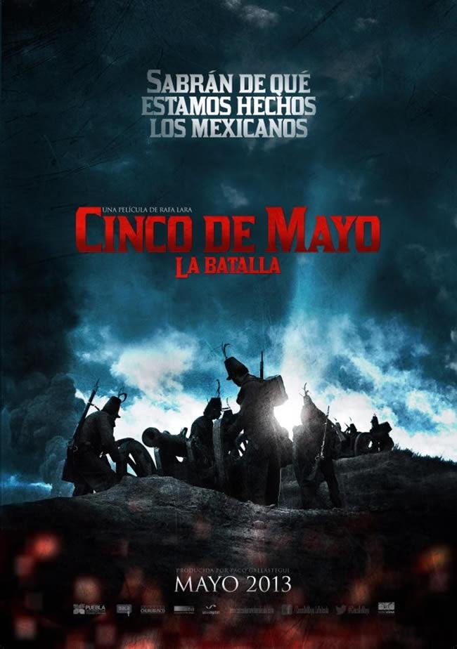 L'affiche originale du film Cinco de Mayo: The Battle en espagnol