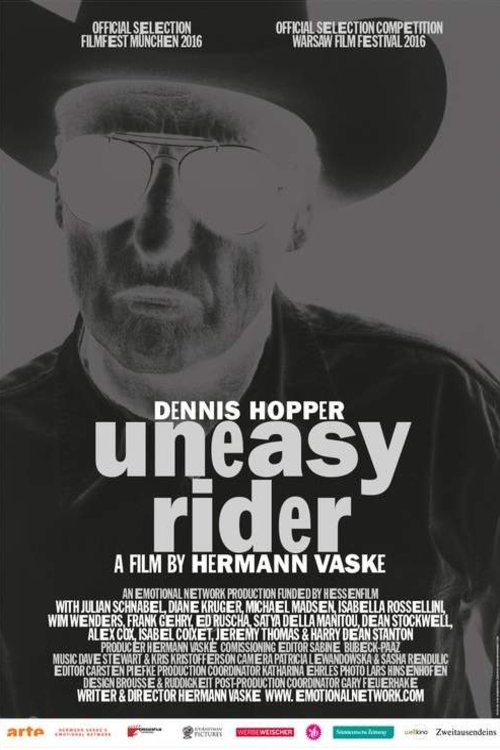L'affiche du film Dennis Hopper: Uneasy Rider
