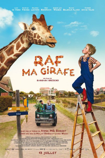 L'affiche du film Raf, ma girafe