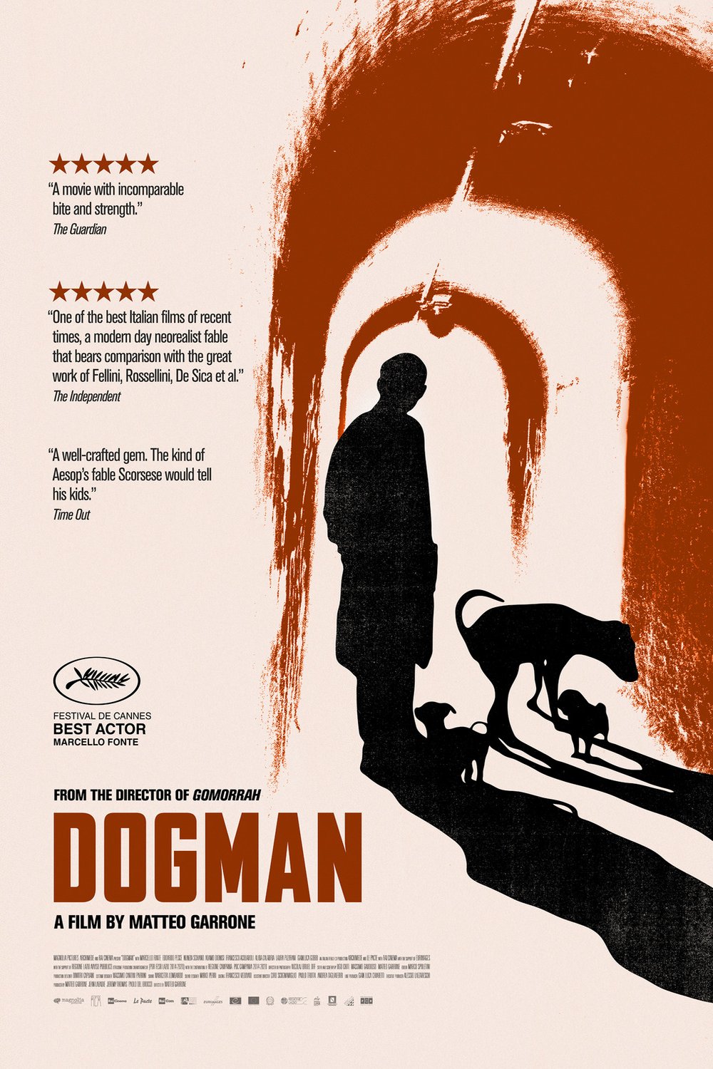 L'affiche originale du film Dogman en italien