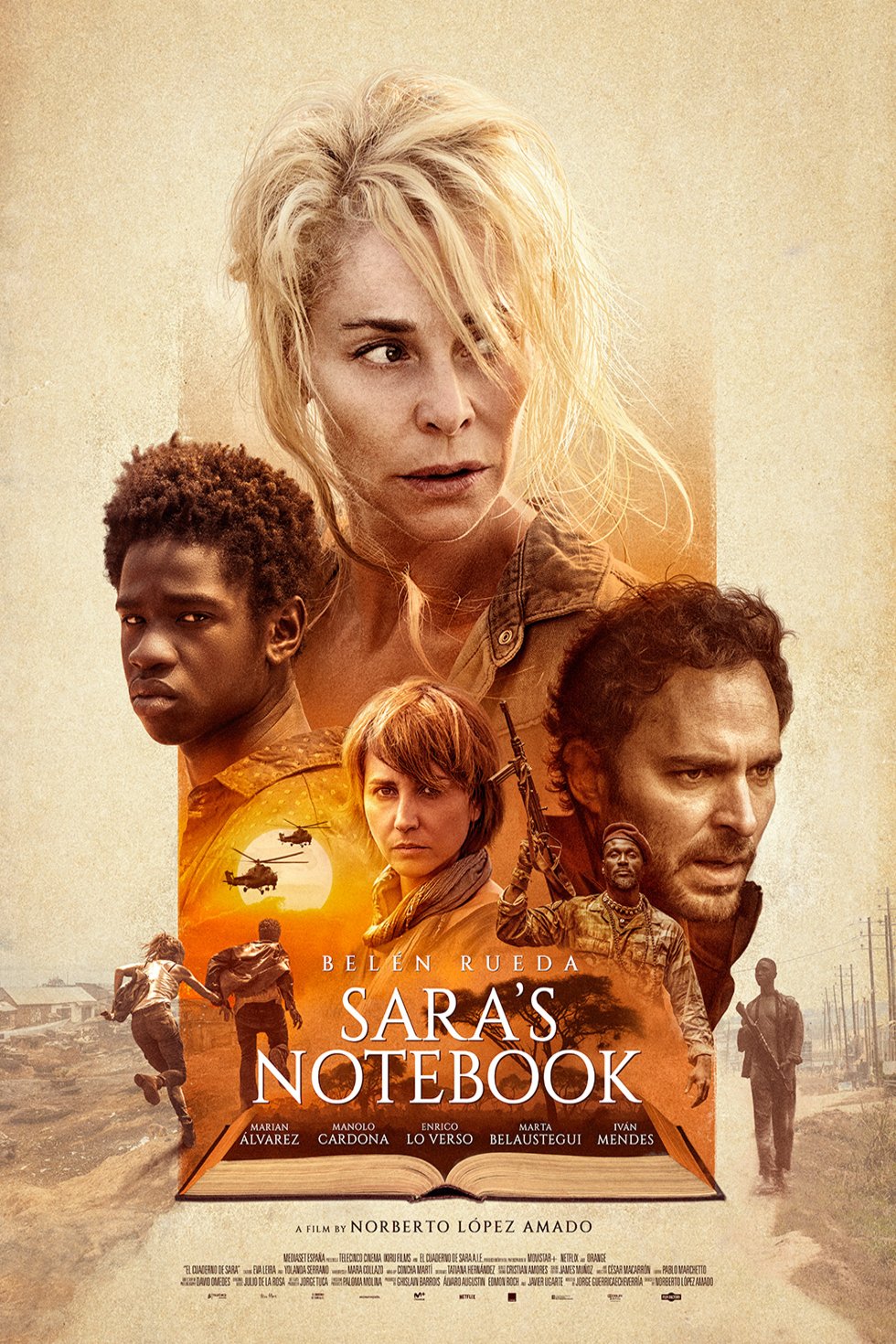 L'affiche originale du film Sara's Notebook en espagnol