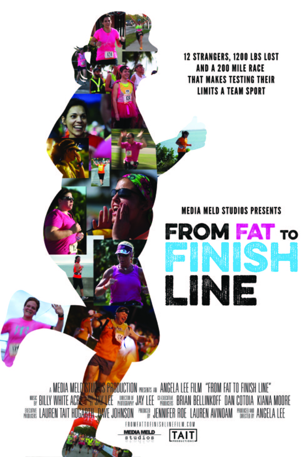 L'affiche du film From Fat to Finish Line