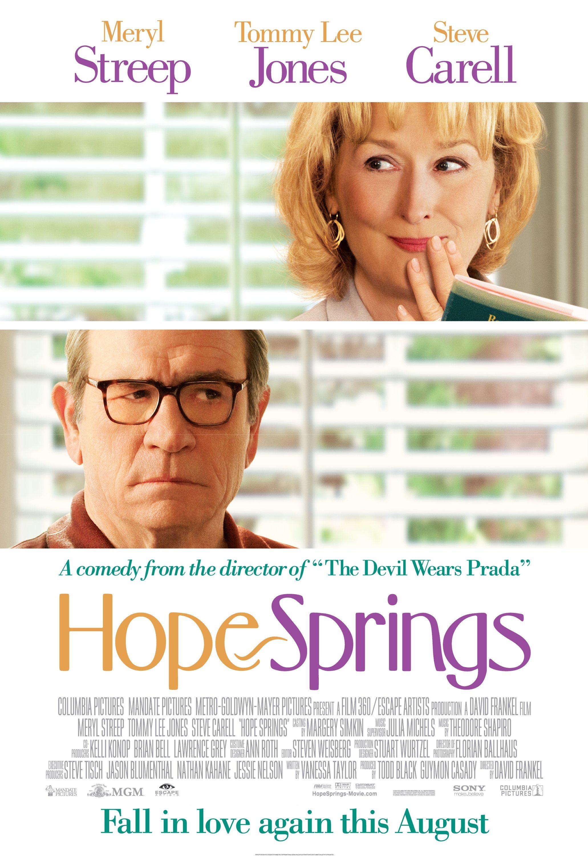 L'affiche du film Hope Springs