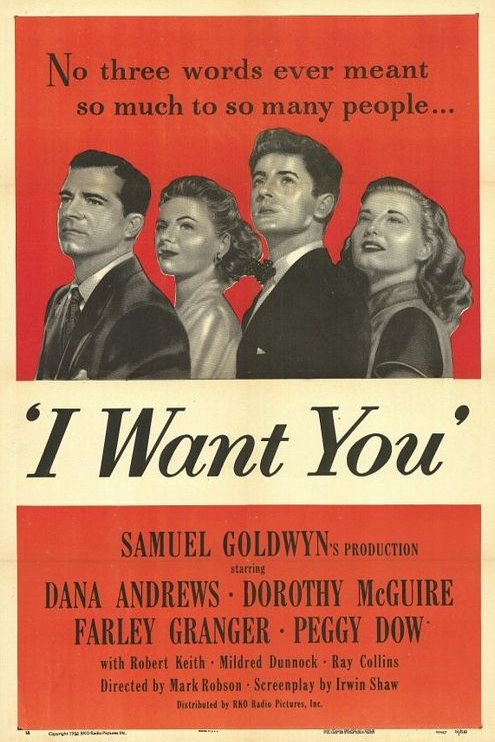 L'affiche du film I Want You