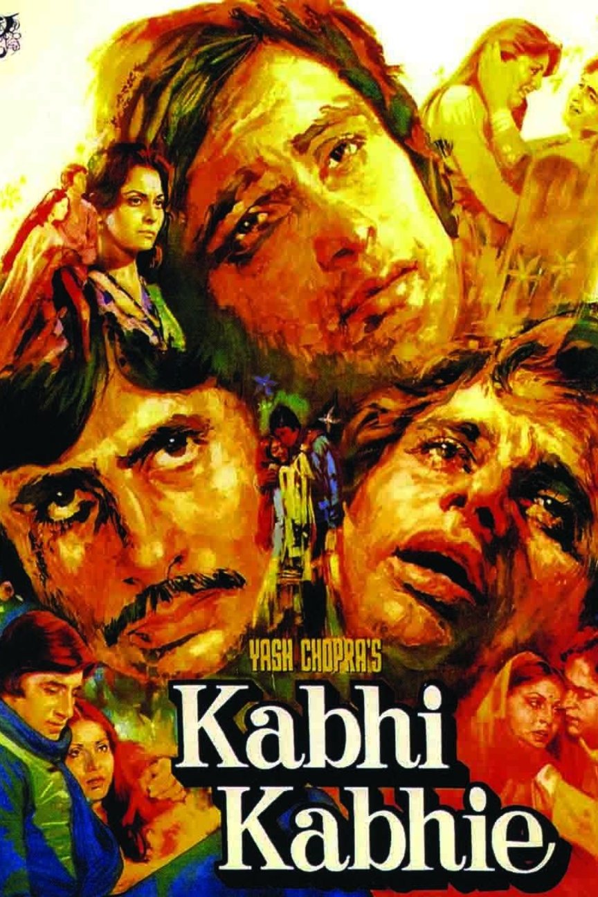 Hindi poster of the movie Kabhie Kabhie