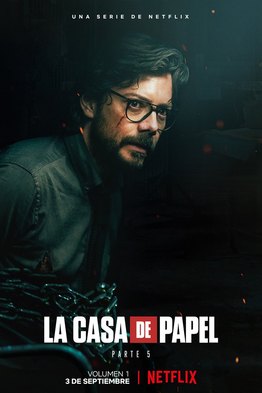L'affiche originale du film La Casa de Papel en espagnol