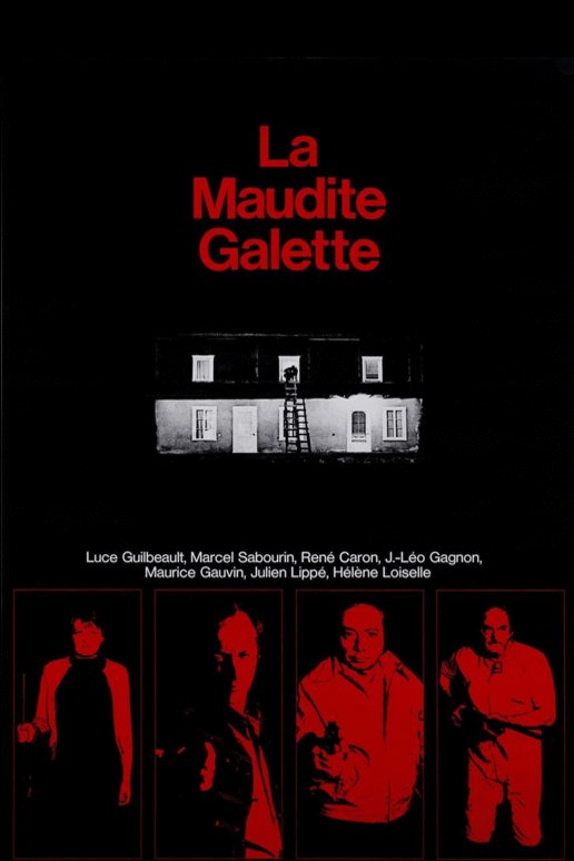 L'affiche du film La Maudite Galette