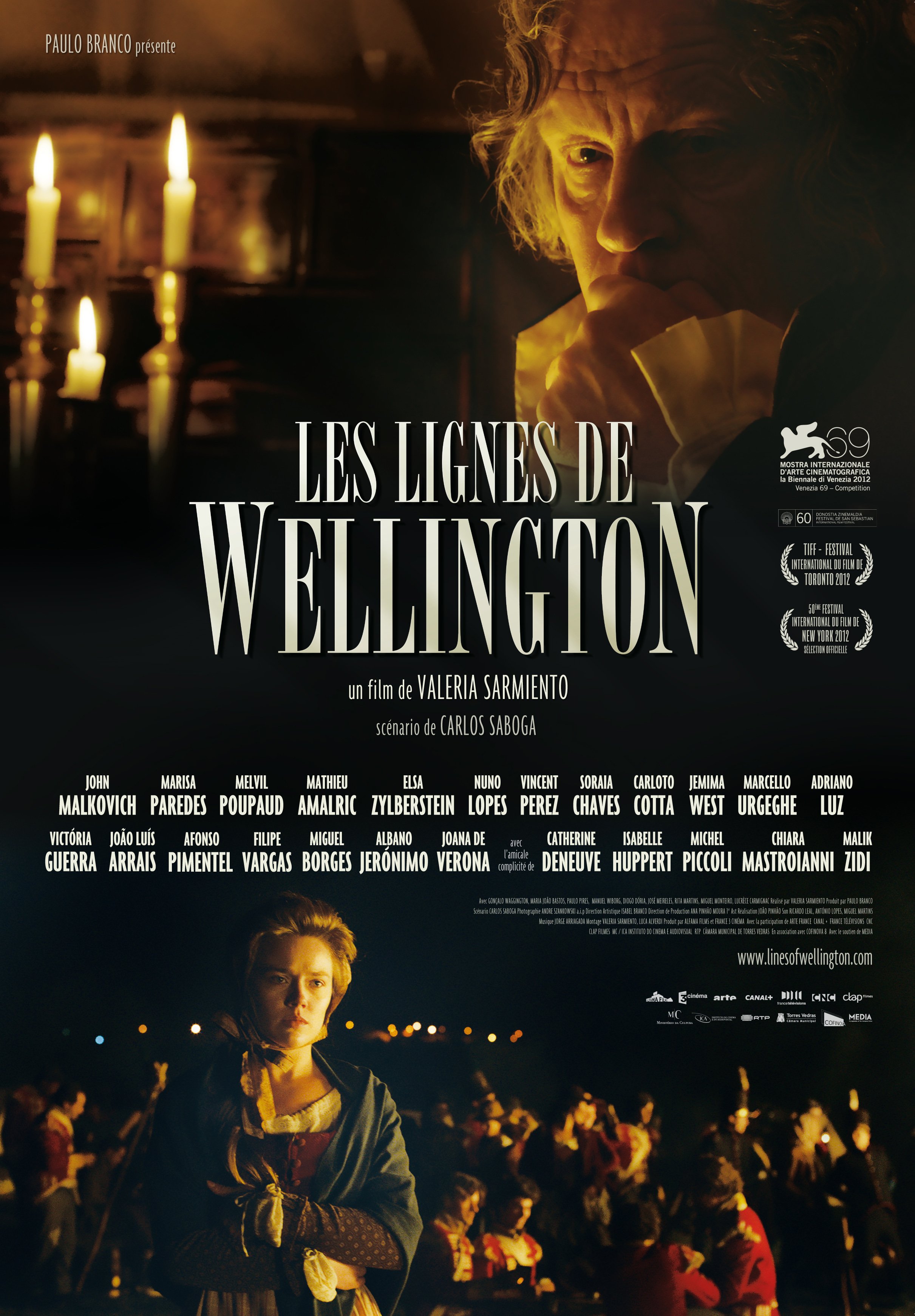 L'affiche du film Linhas de Wellington