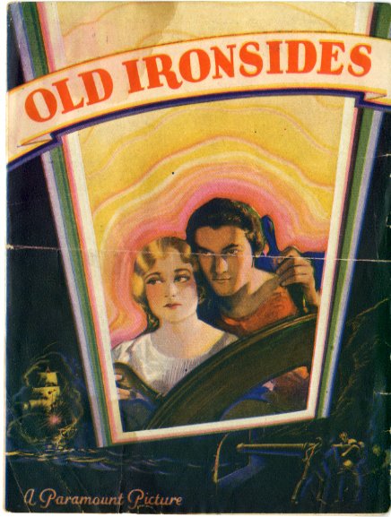 L'affiche du film Old Ironsides