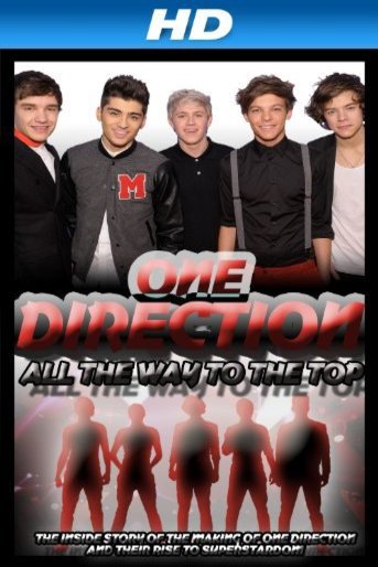 L'affiche du film One Direction: All the Way to the Top