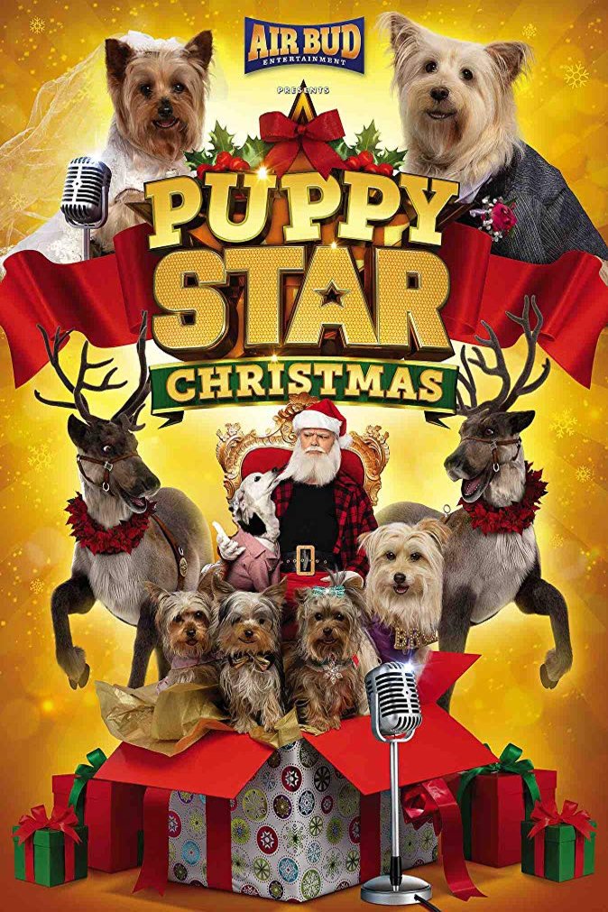 L'affiche du film Puppy Star Christmas