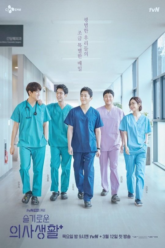 L'affiche originale du film Hospital Playlist en coréen