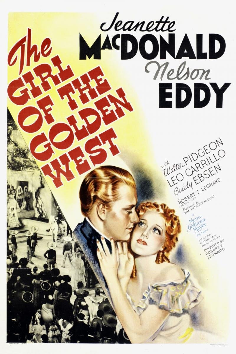 L'affiche du film The Girl of the Golden West