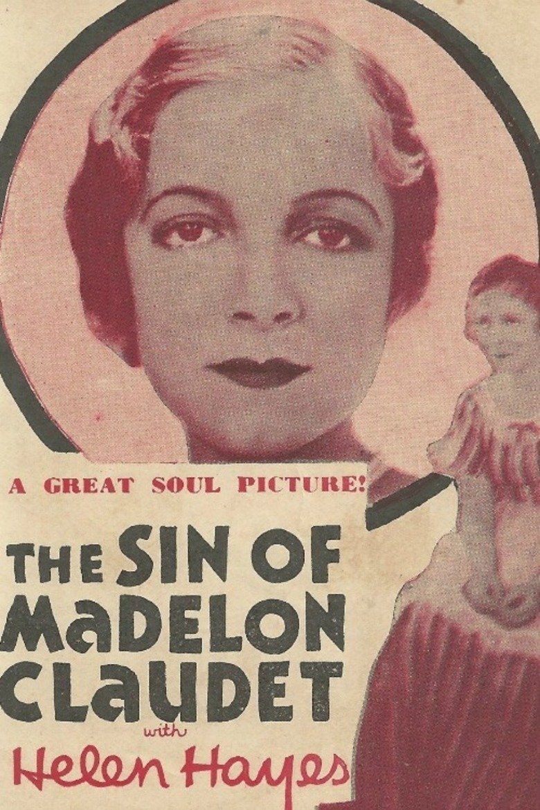 L'affiche du film The Sin of Madelon Claudet
