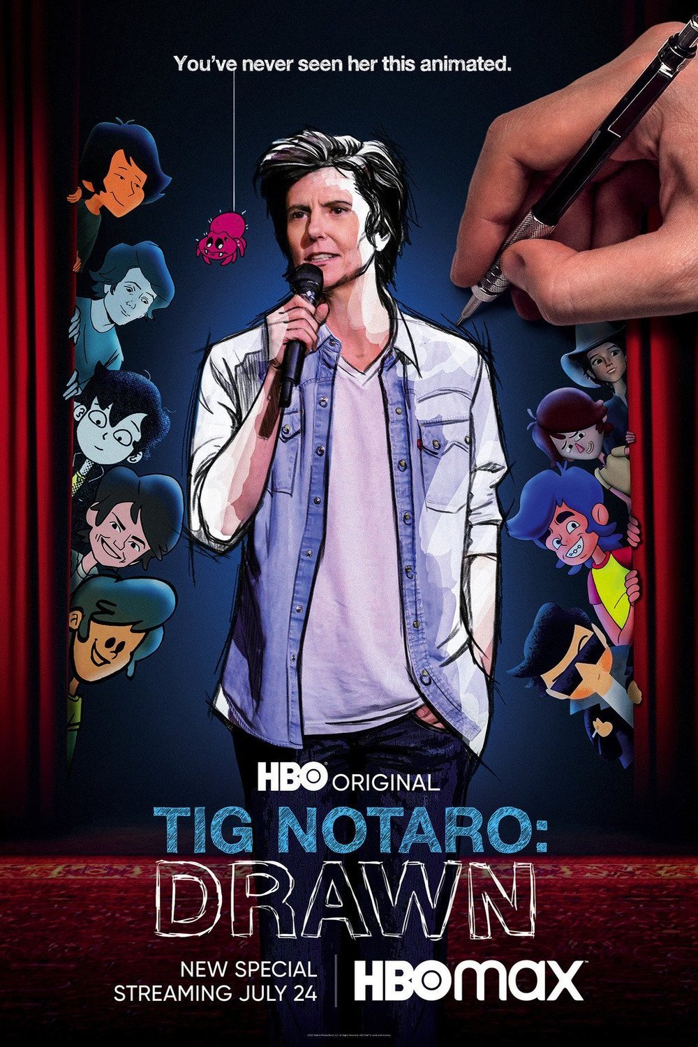  poster of the movie Tig Notaro: Drawn