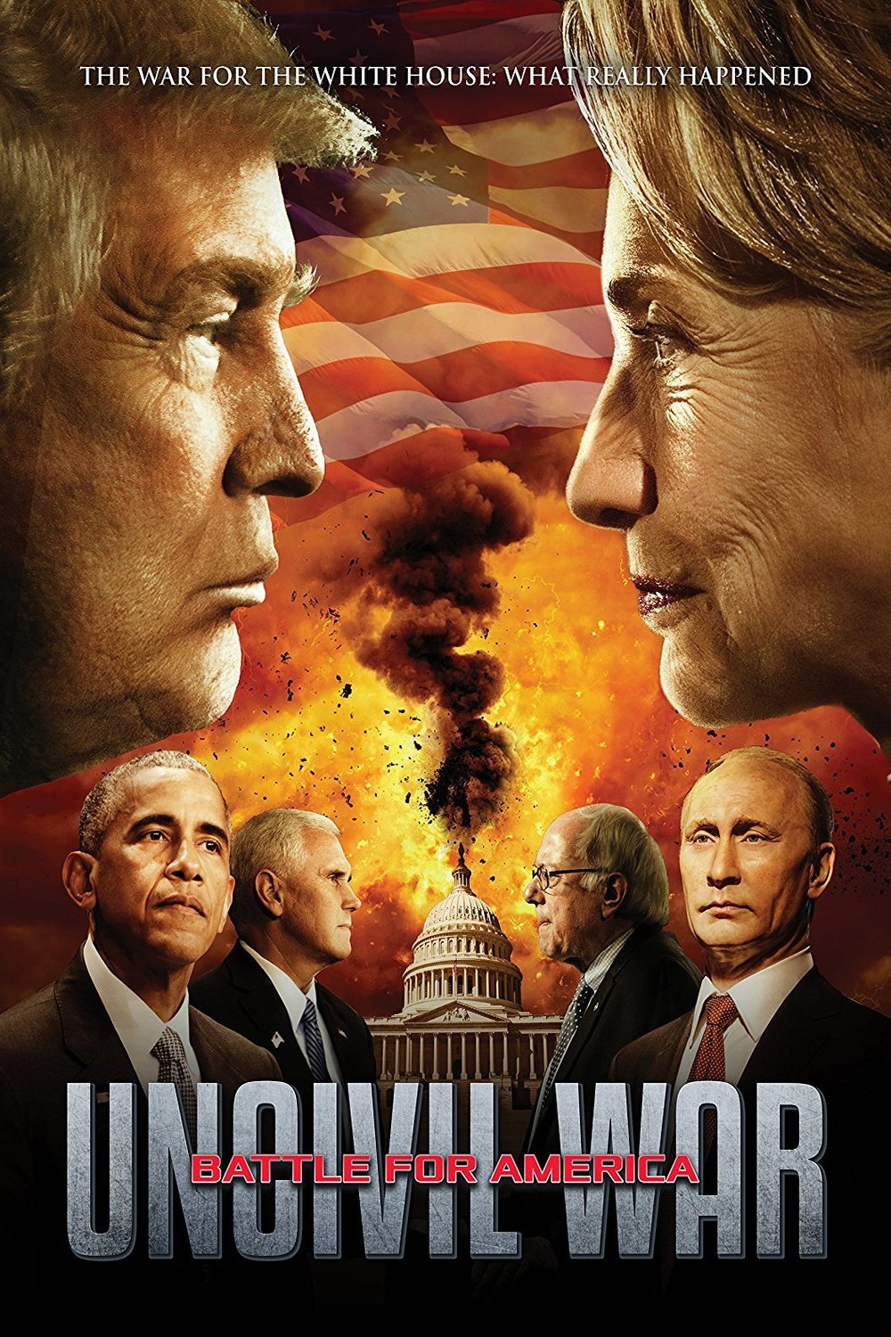 L'affiche du film Uncivil War: Battle for America