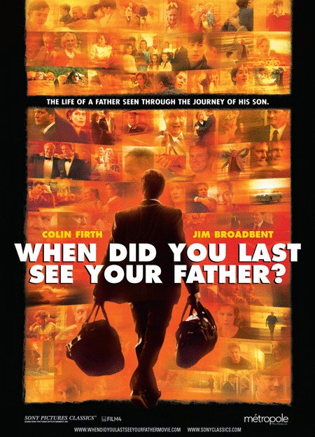 L'affiche du film Et quand as-tu vu ton père pour la dernière fois?