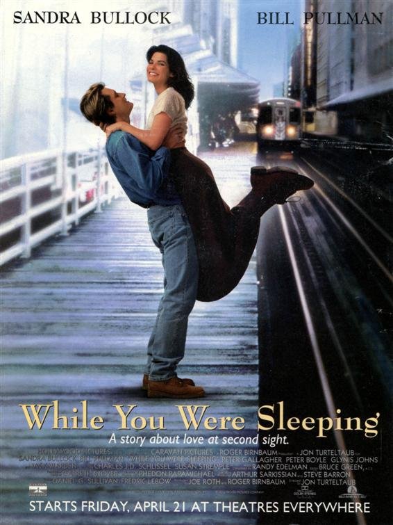 L'affiche du film While You Were Sleeping