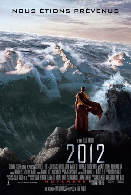 L'affiche du film 2012