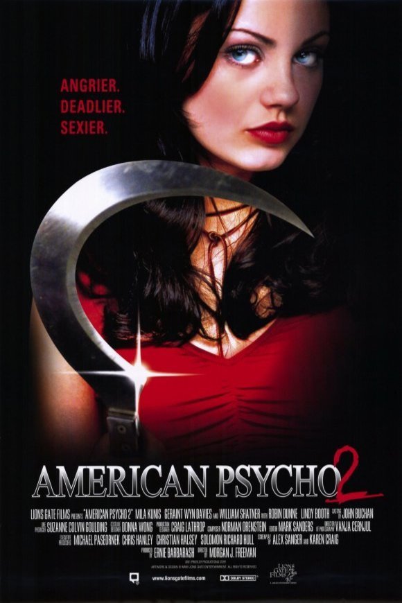 L'affiche du film American Psycho II: All American Girl