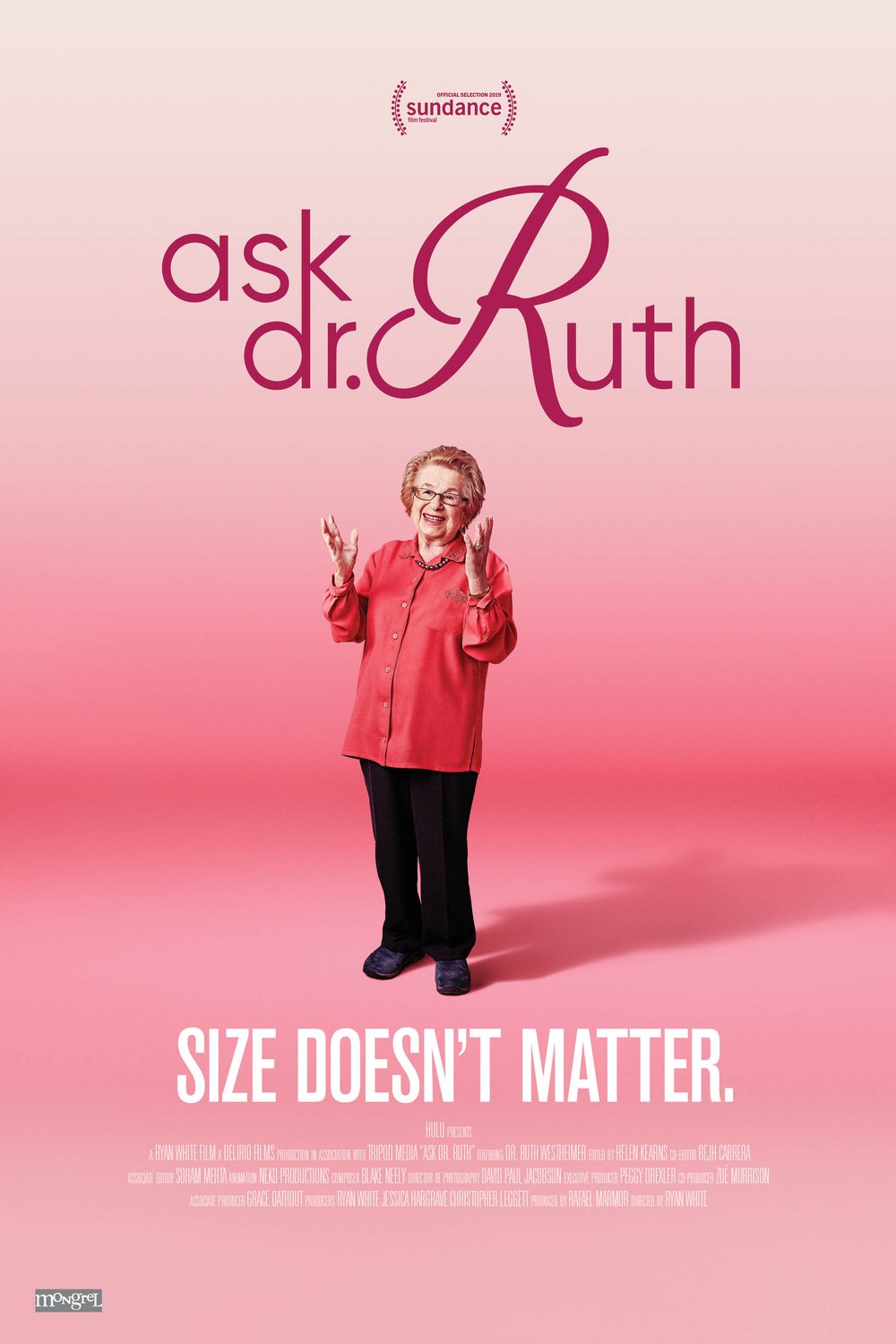 L'affiche du film Ask Dr. Ruth