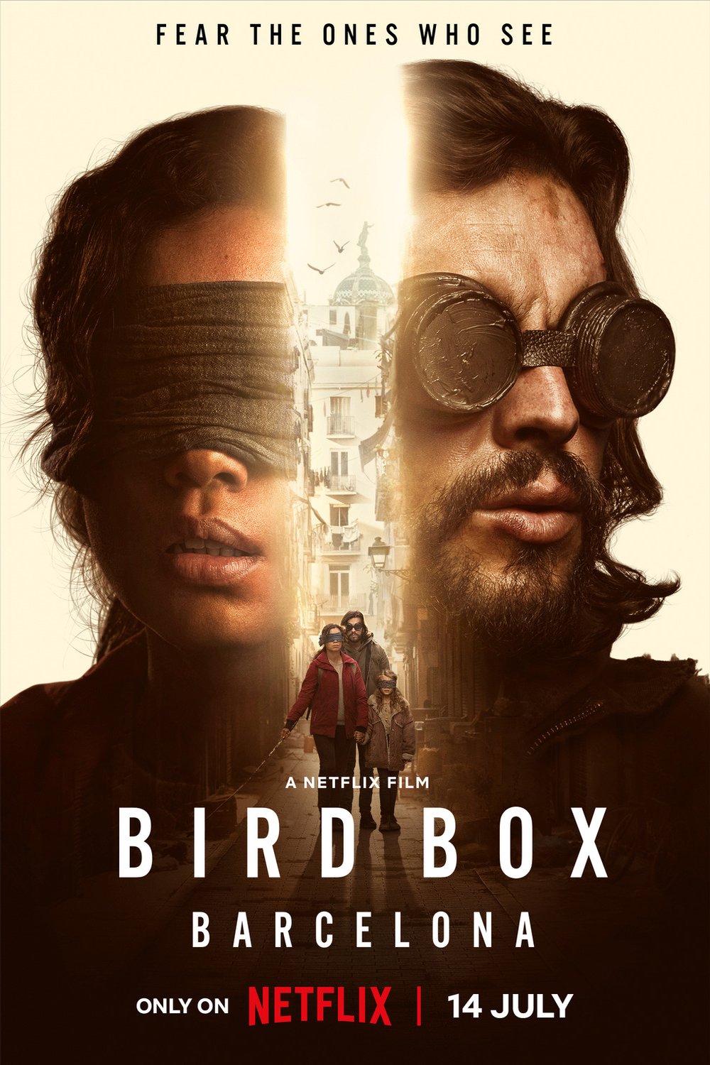 Spanish poster of the movie Bird Box Barcelona