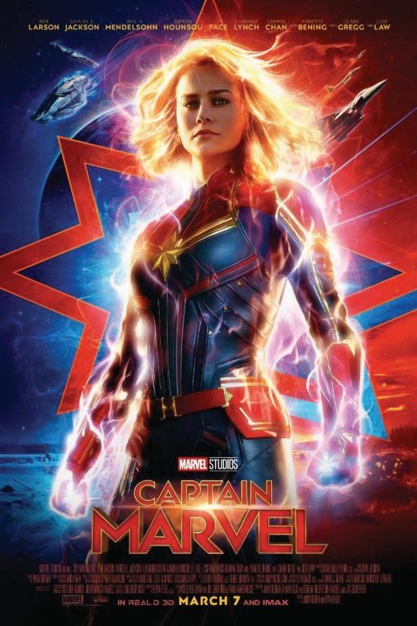 L'affiche du film Captain Marvel