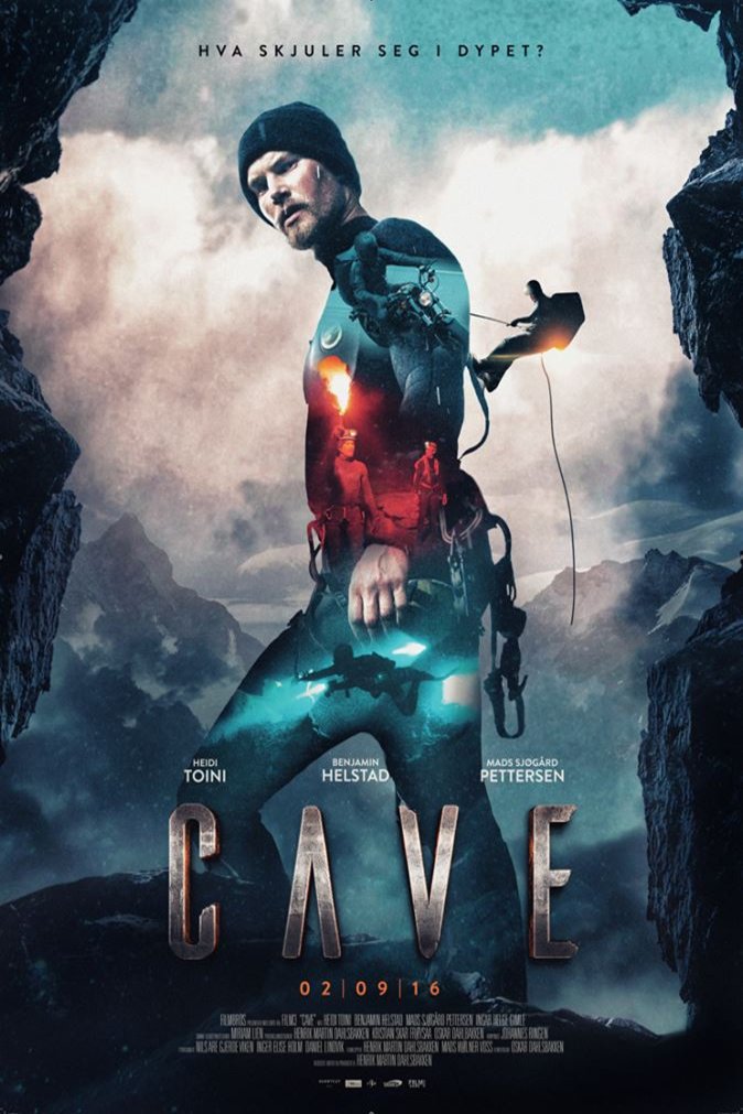 L'affiche originale du film Cave en norvégien
