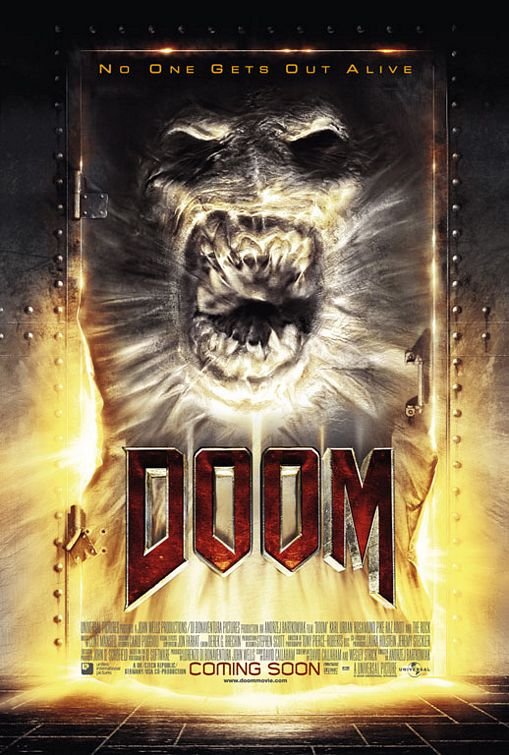 L'affiche du film Doom