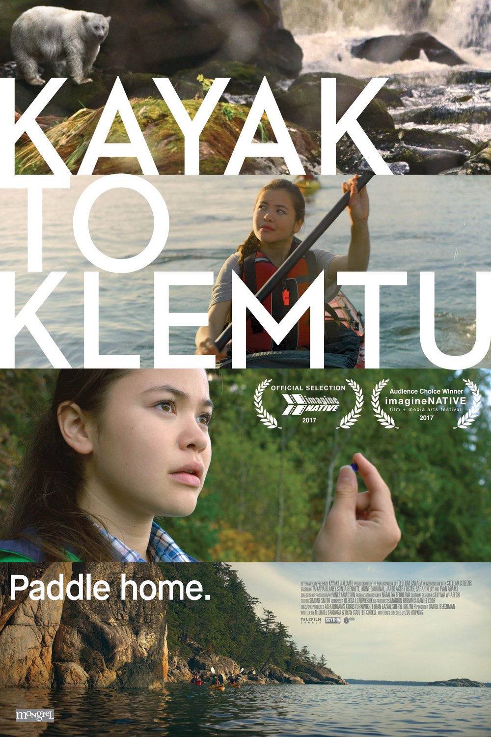 L'affiche du film Kayak to Klemtu