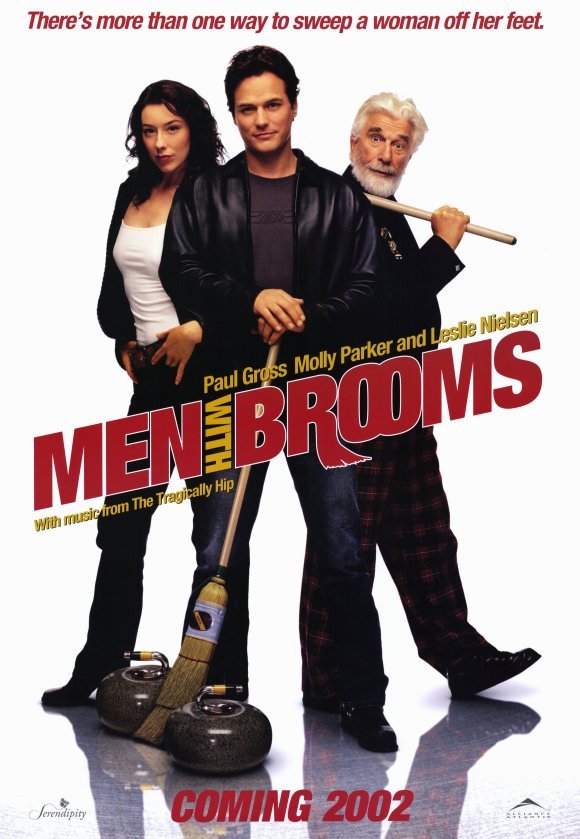 L'affiche du film Quatre hommes et un balai