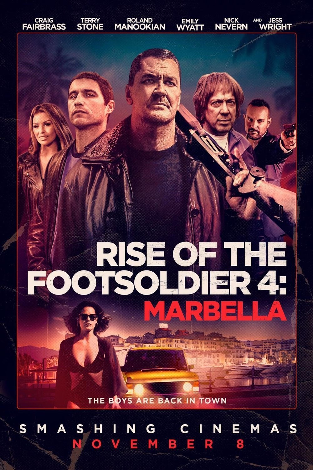 L'affiche du film Rise of the Footsoldier: The Heist