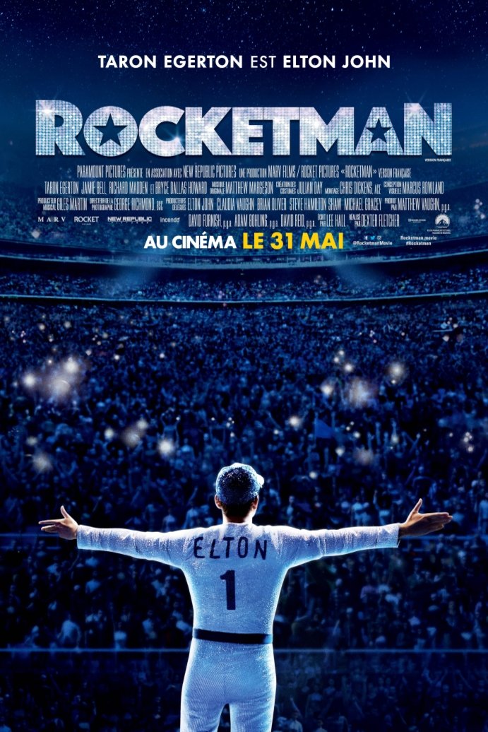 L'affiche du film Rocketman v.f.