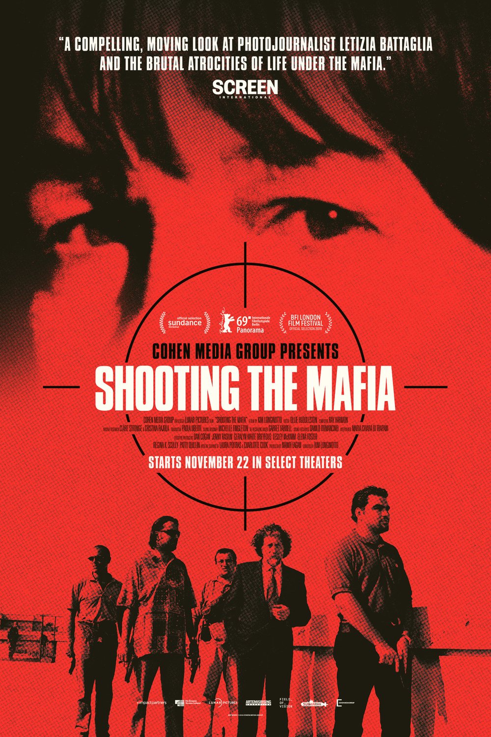 L'affiche du film Shooting the Mafia