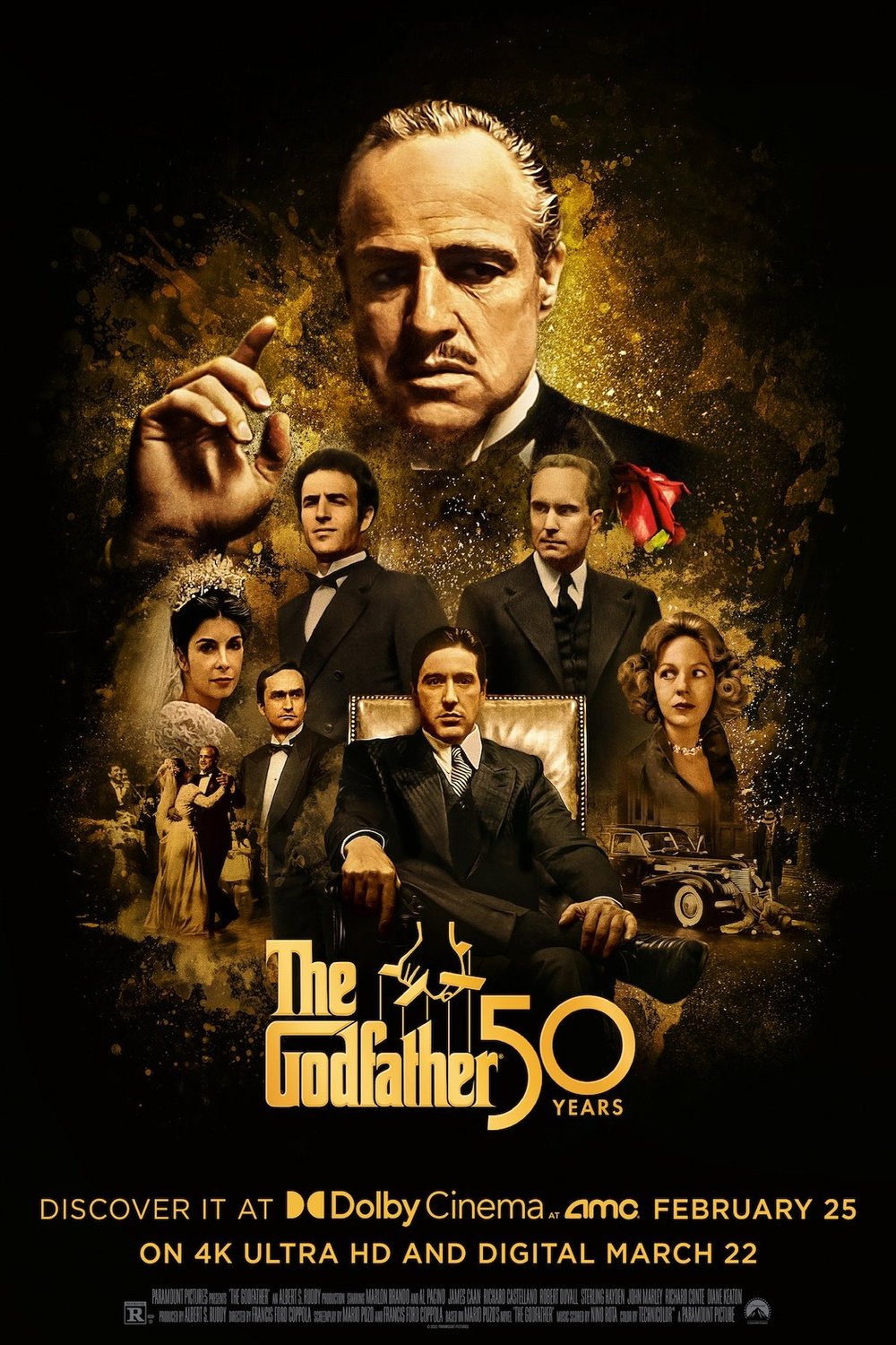 L'affiche du film The Godfather