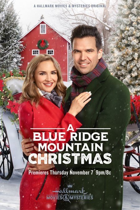 L'affiche du film A Blue Ridge Mountain Christmas