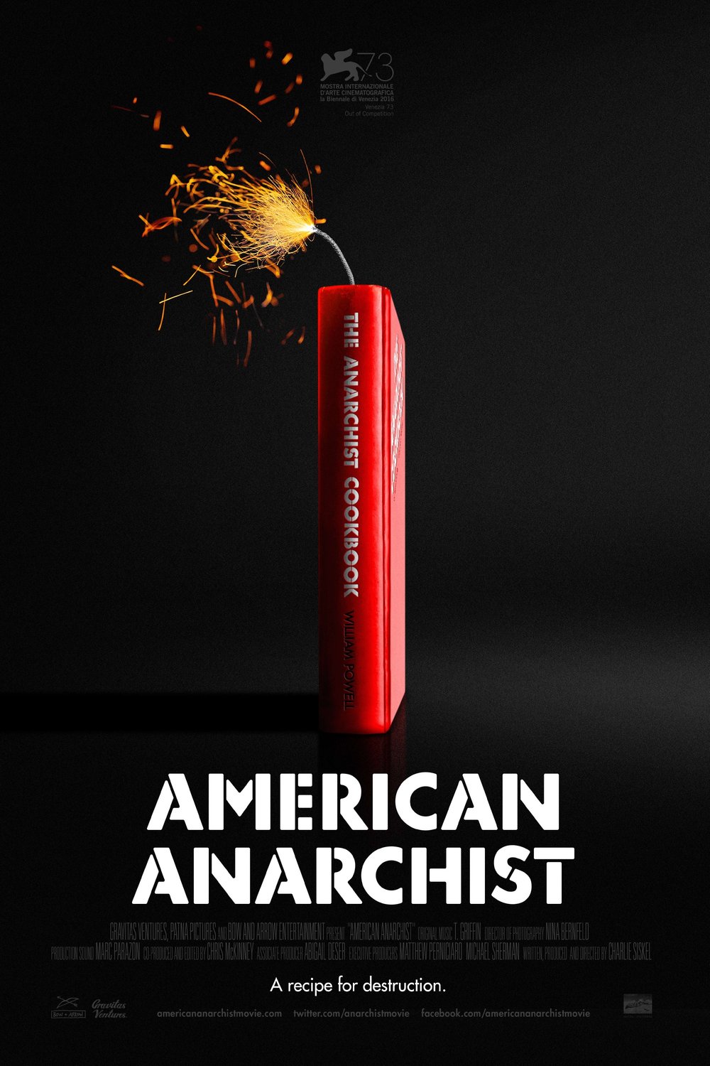 L'affiche du film American Anarchist