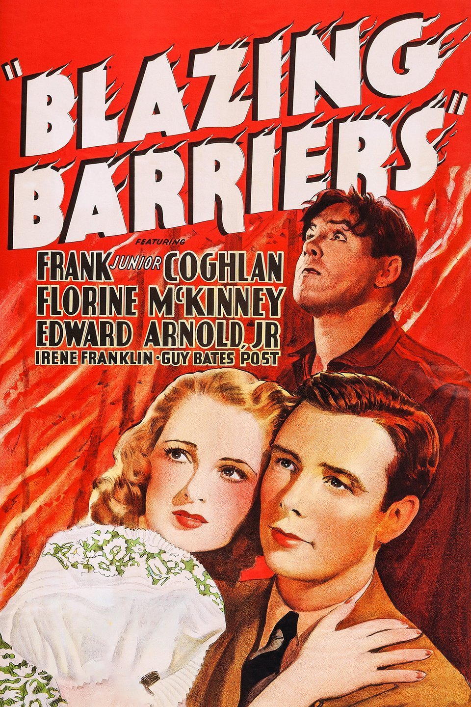L'affiche du film Blazing Barriers